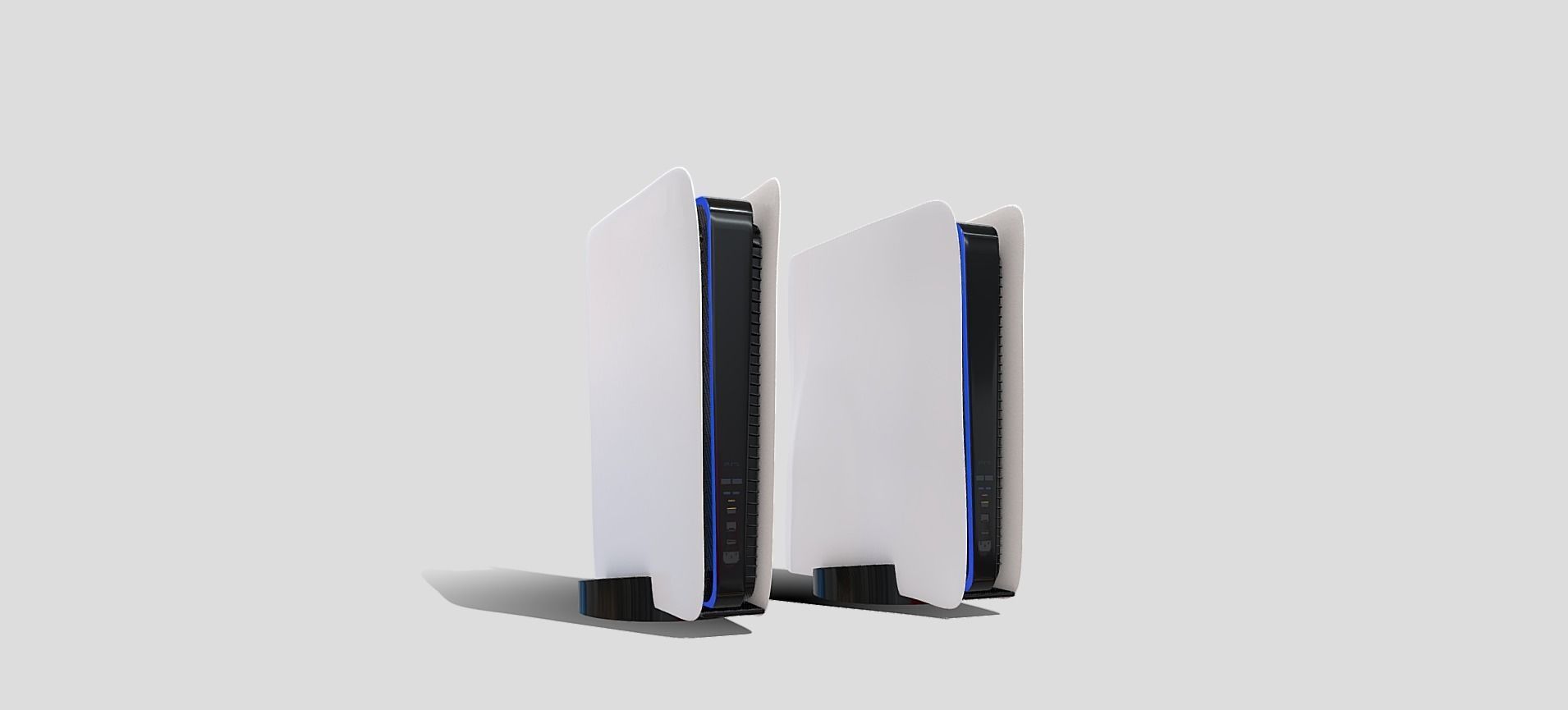 PS5 Standard and Digital Edition 3D model_54