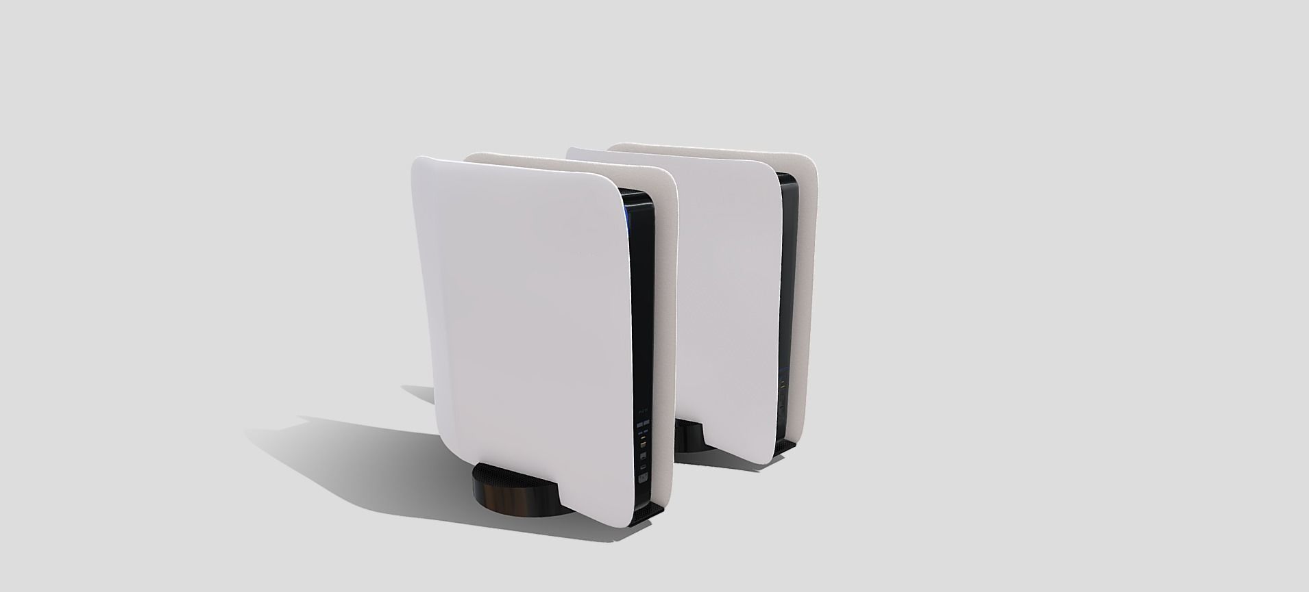 PS5 Standard and Digital Edition 3D model_5