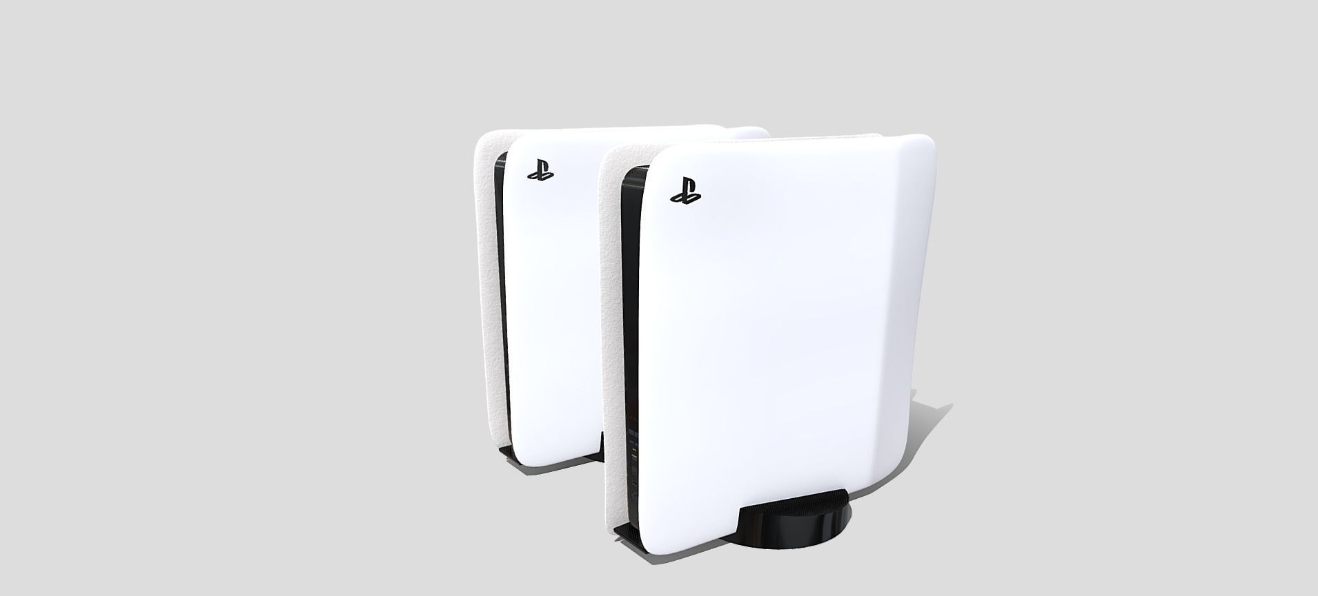 PS5 Standard and Digital Edition 3D model_11
