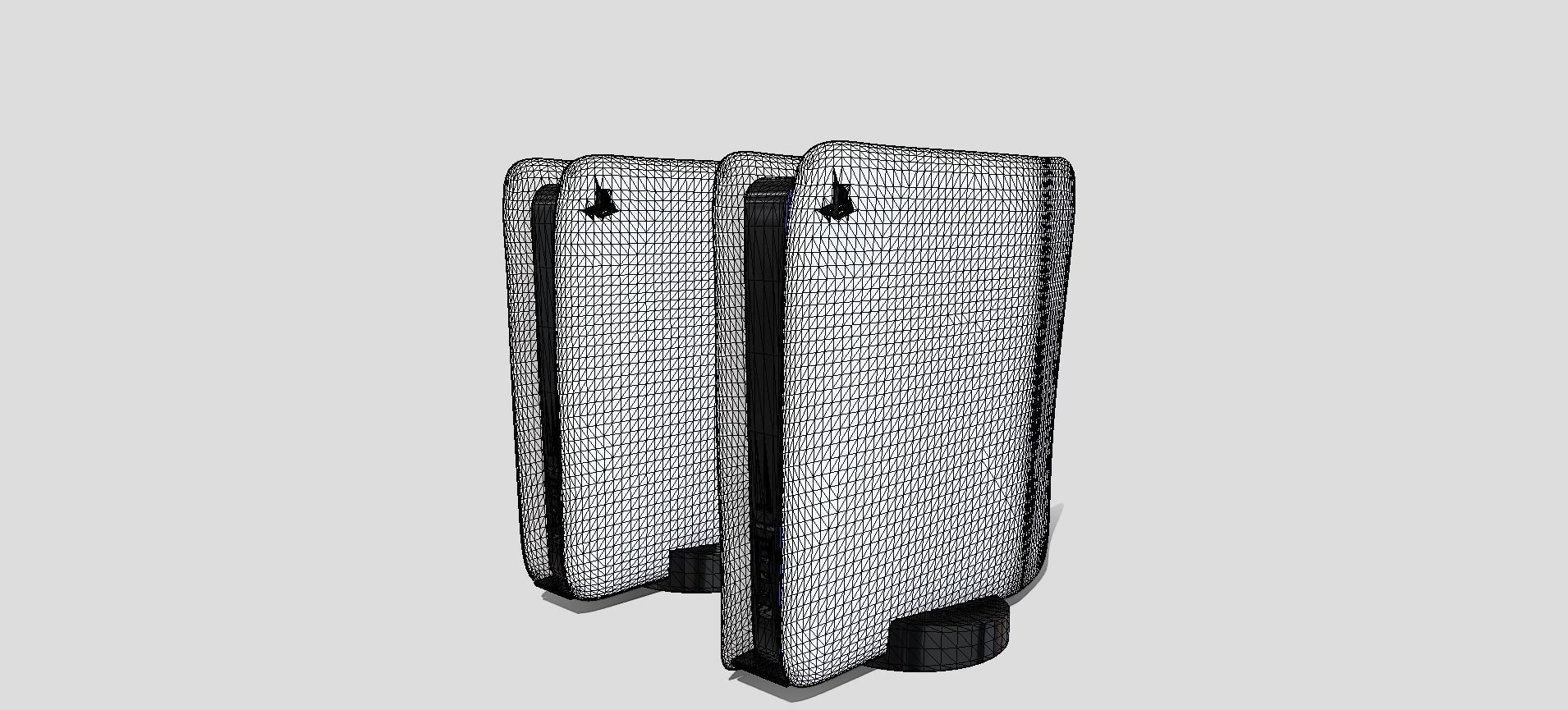 PS5 Standard and Digital Edition 3D model_14