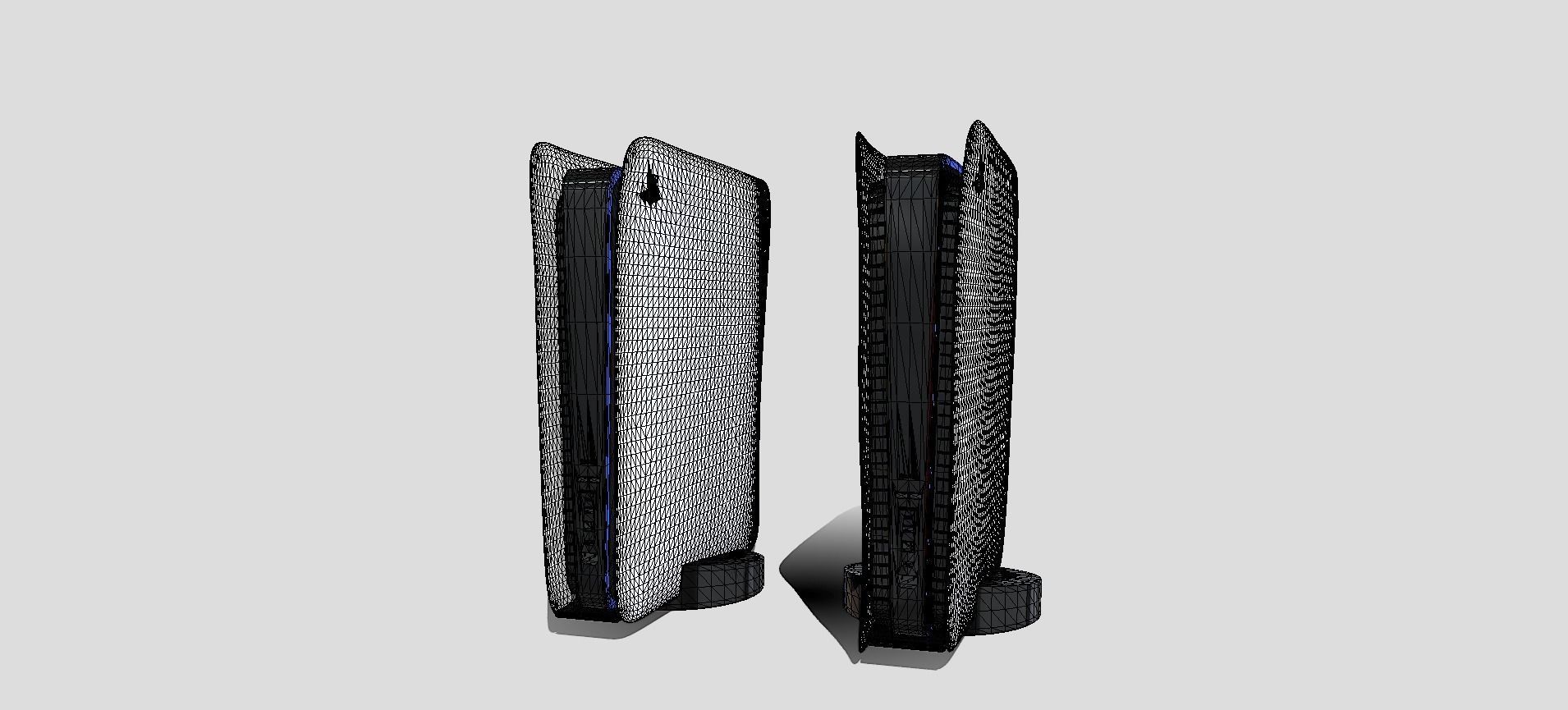 PS5 Standard and Digital Edition 3D model_13