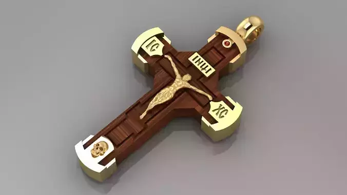 classic Cross with Jesus 