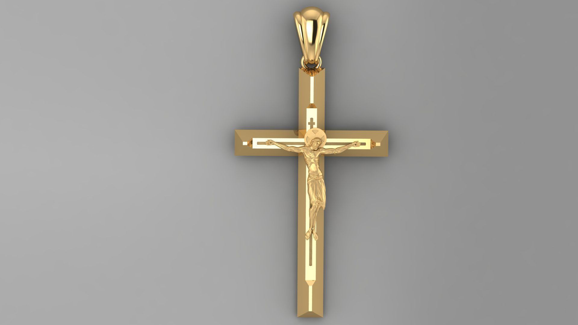 aesthetic cross 3D print model_1