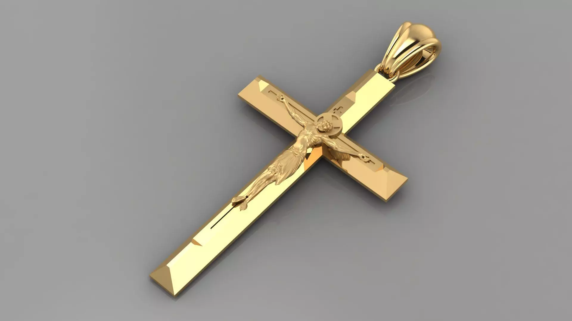 aesthetic cross 3D print model_0