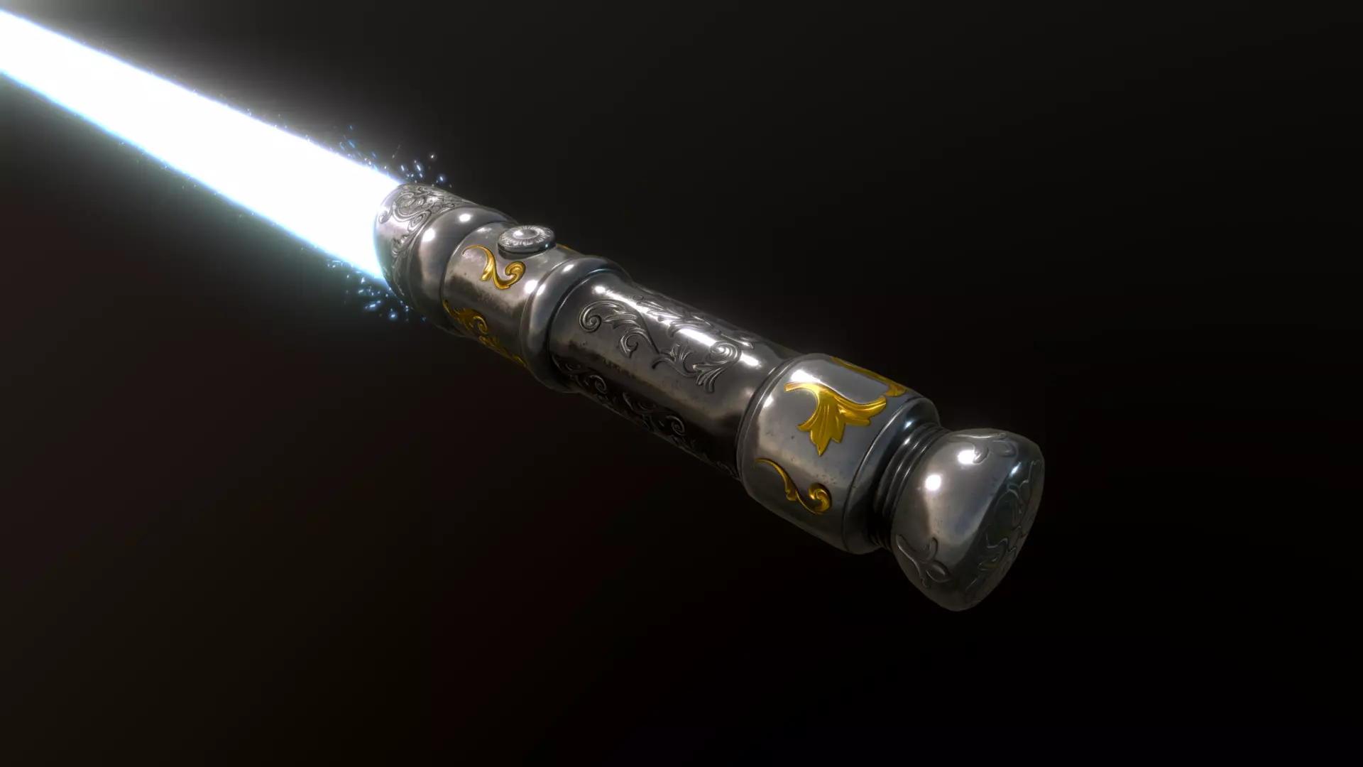 Neoclassical Lightsaber 3D model_0