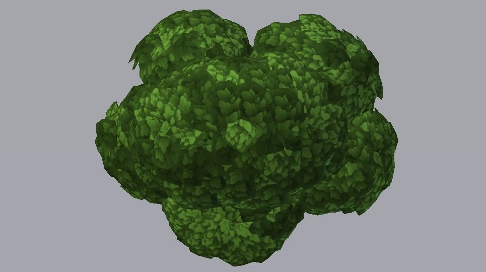 Large Tree Low-poly 3D model_11