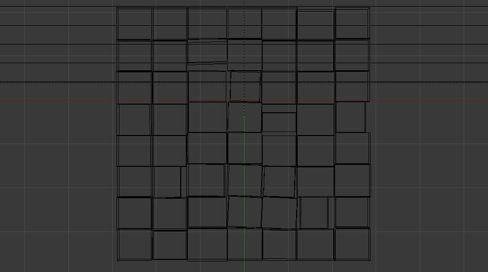 Brick Floor Low-poly 3D model_14