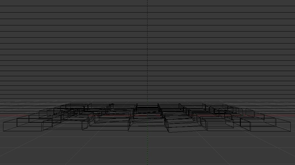 Brick Floor Low-poly 3D model_13