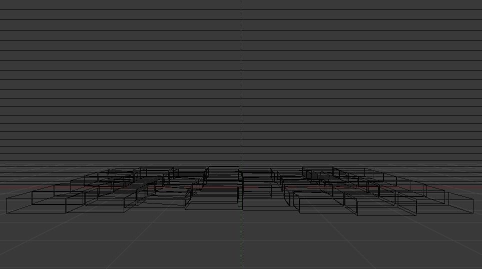 Brick Floor Low-poly 3D model_12