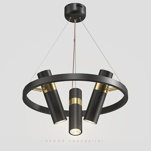 Lampatron Spoor 3 lamps 3D model