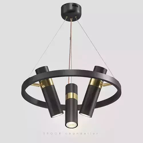 Lampatron Spoor 3 lamps 3D model