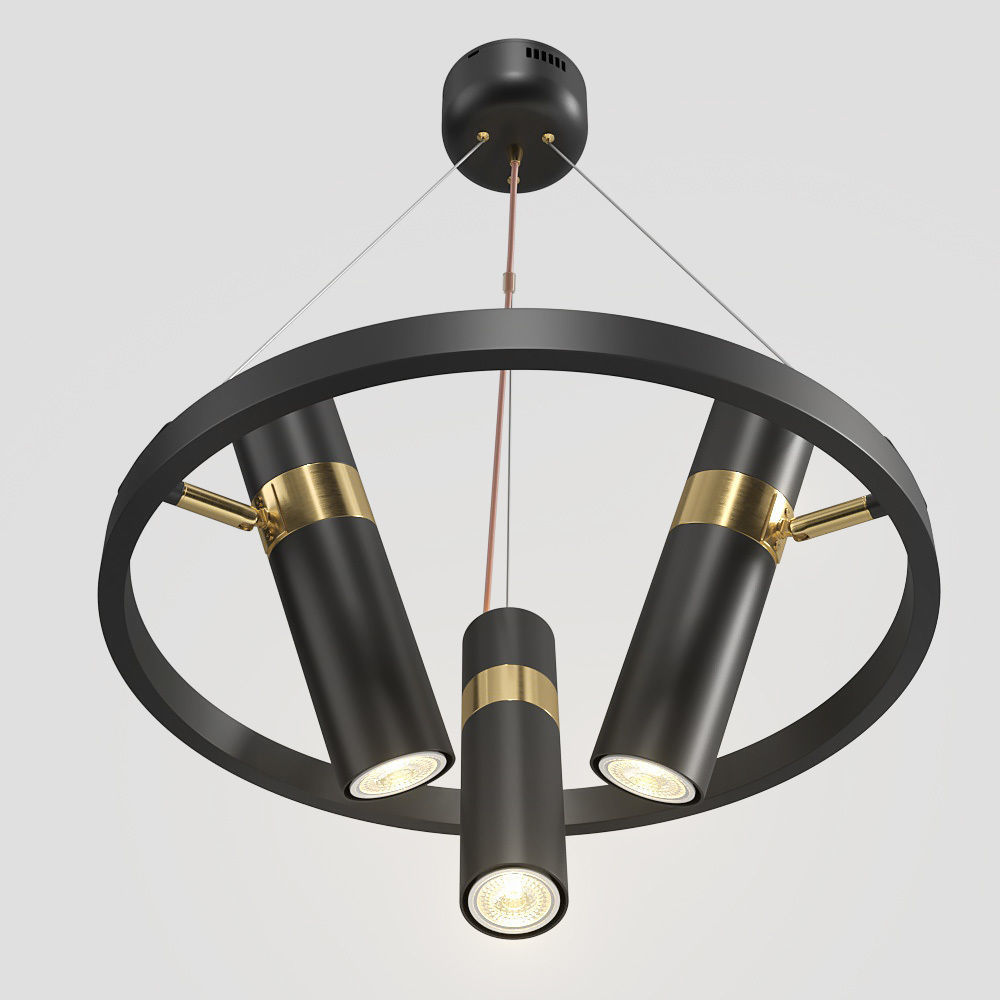 Lampatron Spoor 3 lamps 3D model_2