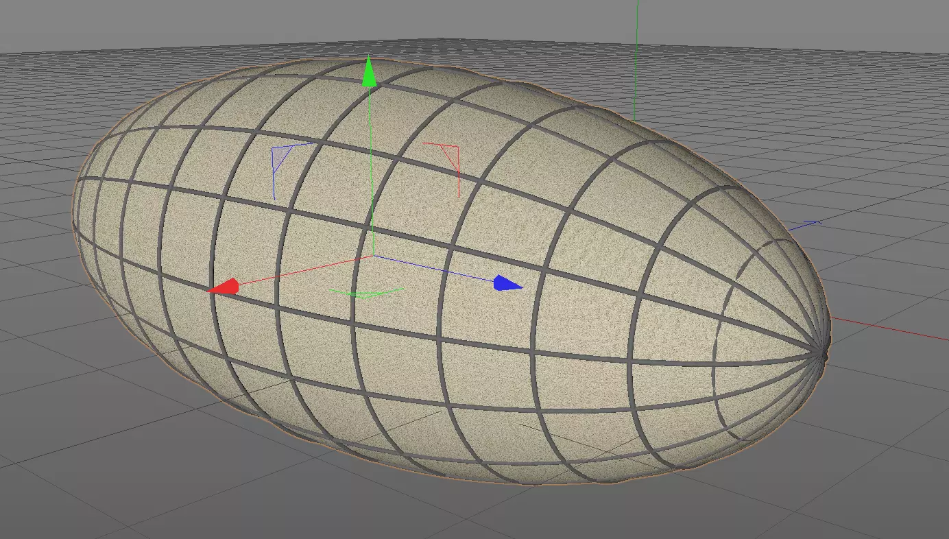 balloon egg with arrows Free 3D model_0