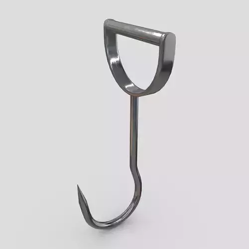 Meat Hook Low-poly 3D model