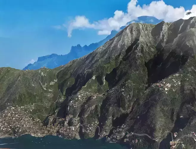 Positano Italy mountain landscape