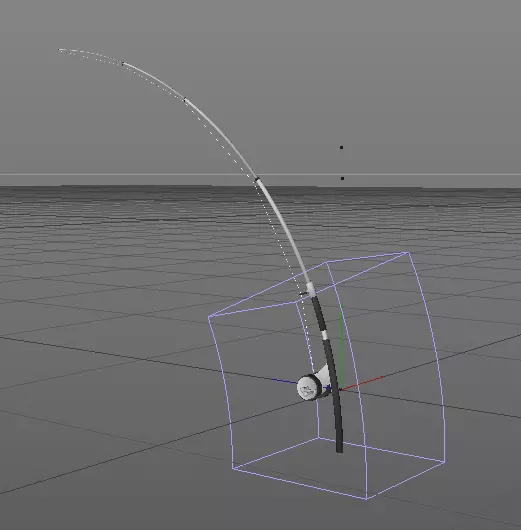 fishing rod Free 3D model_0