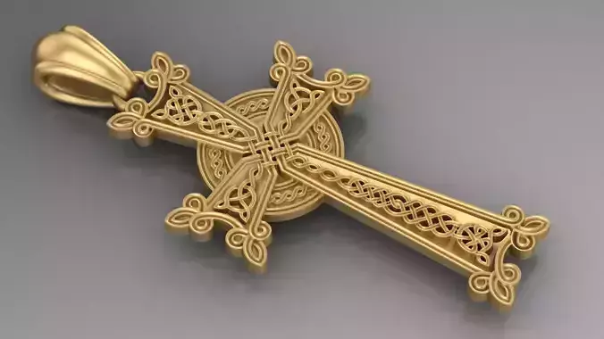 cross with patterns