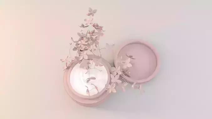 cream Free 3D model
