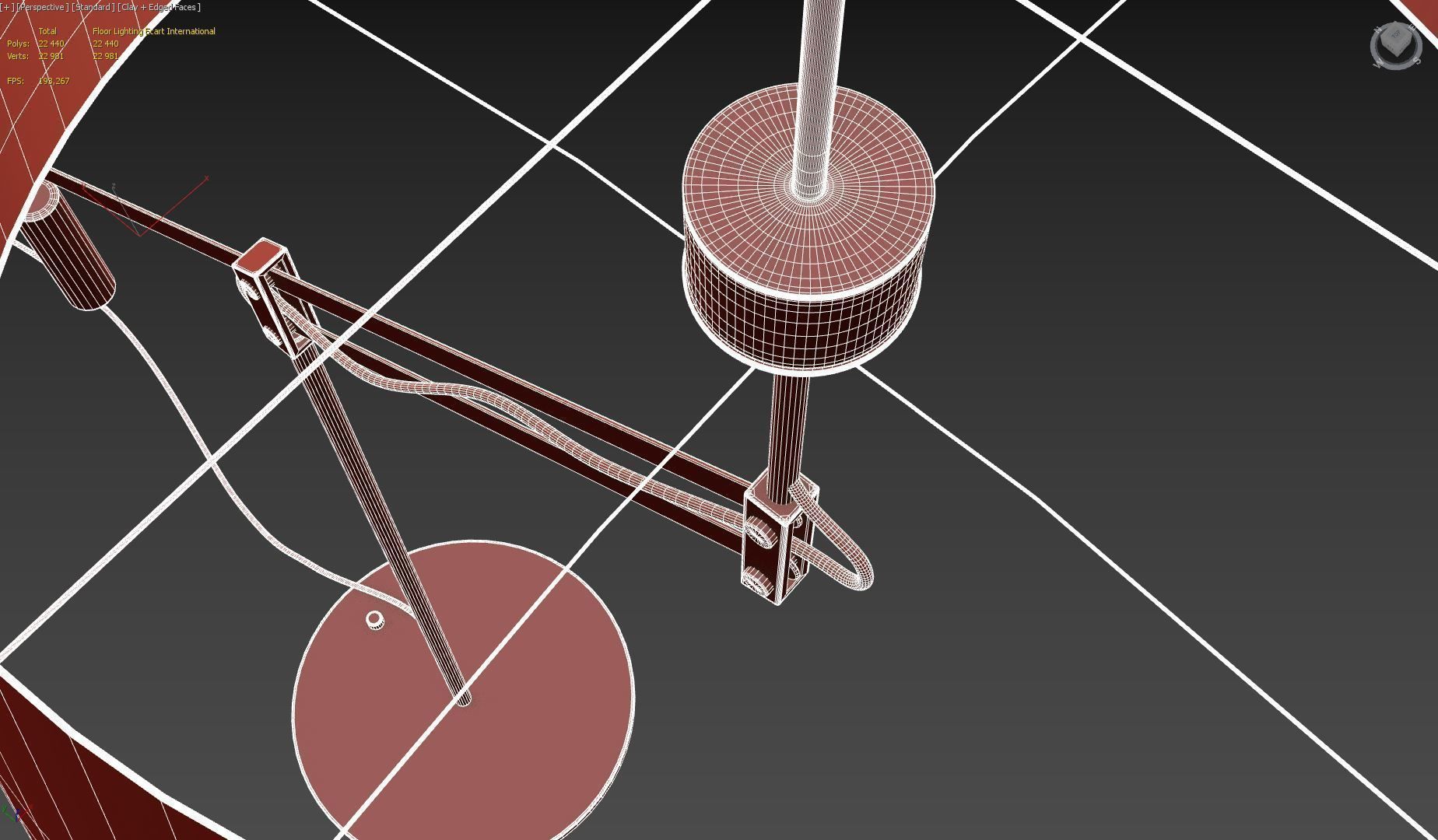 Floor Lighting Ecart International 3D model_19