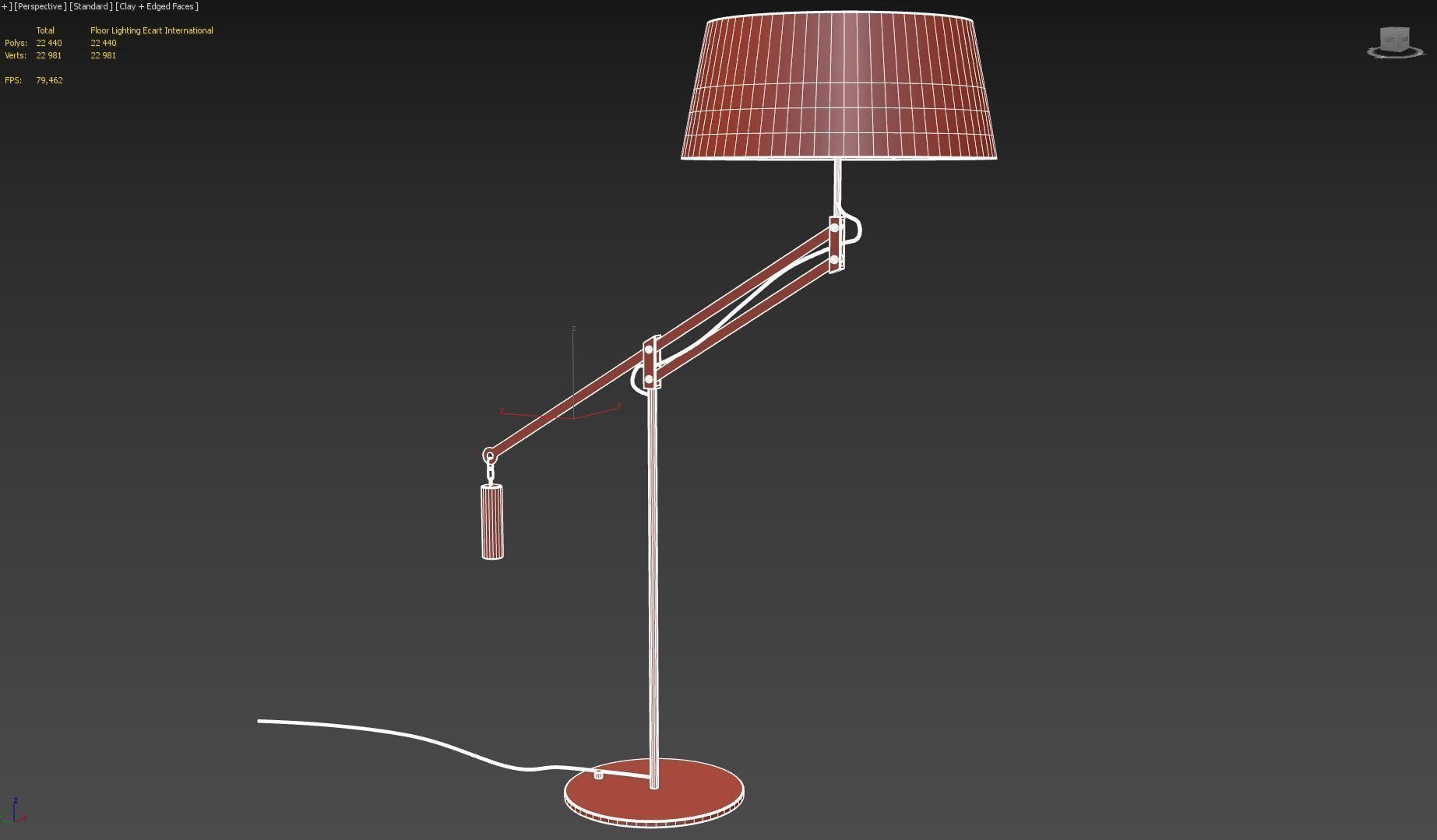 Floor Lighting Ecart International 3D model_17