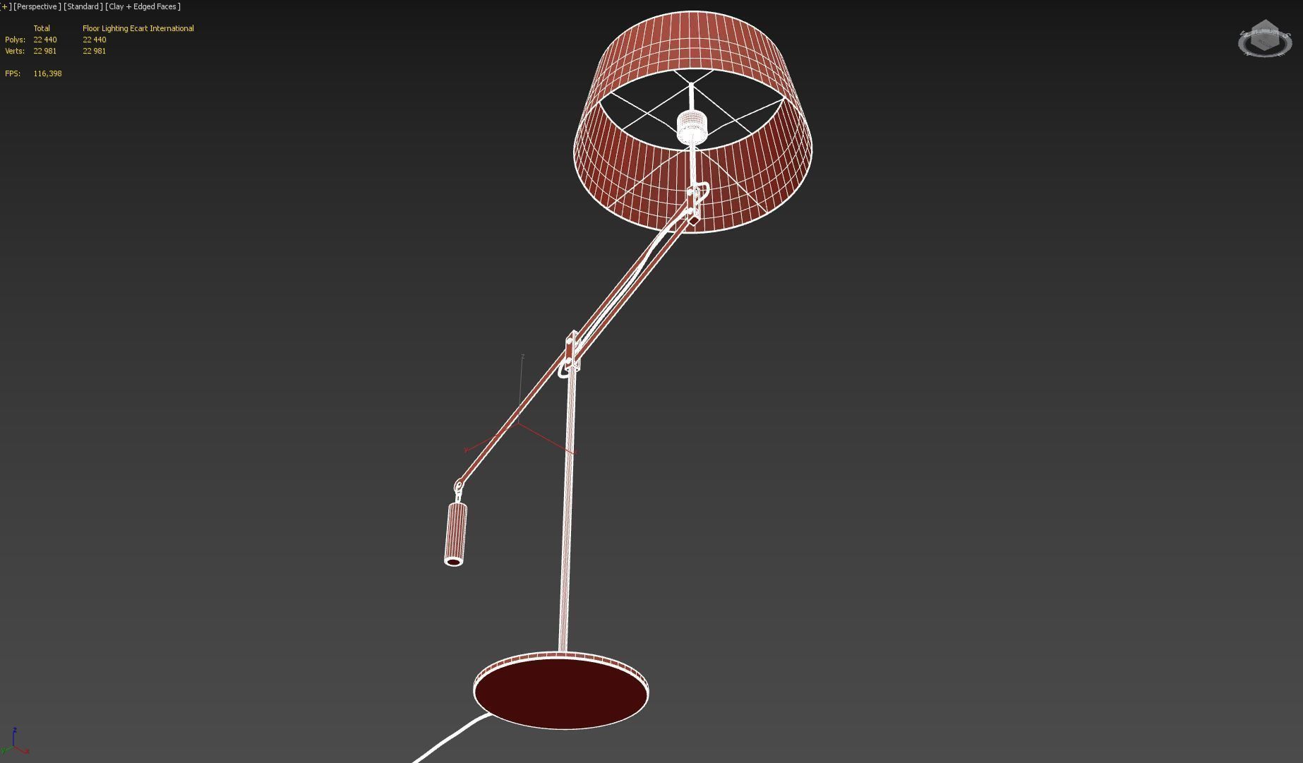 Floor Lighting Ecart International 3D model_18