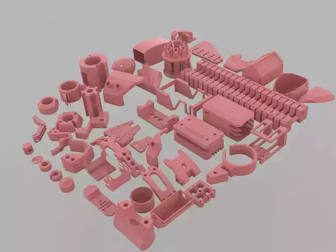 Gundam part kitbash robotic