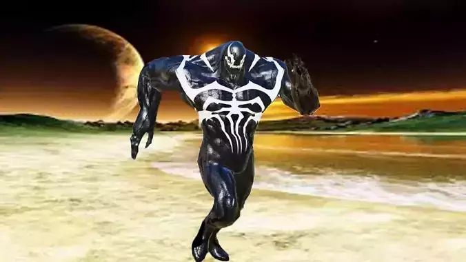 Venom 2020 Rigged model