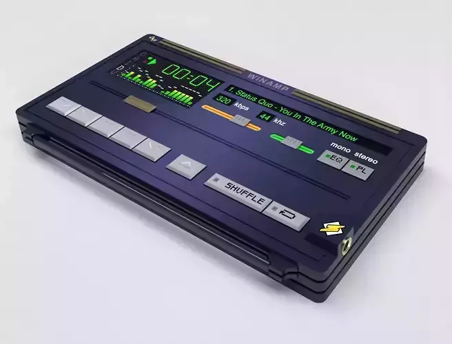 Winamp walkman Free 3D model