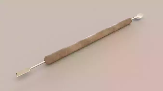 clay sculpture tools 6 3D Model