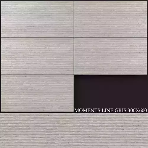 Keros Moments Line Gris 300x600