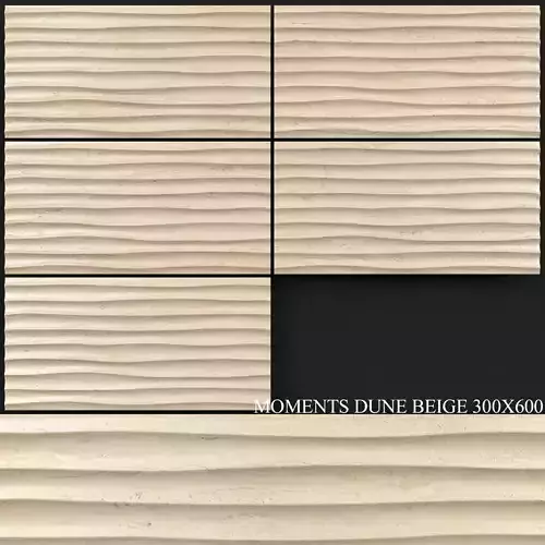 Keros Moments Dune Beige 300x600 3D model