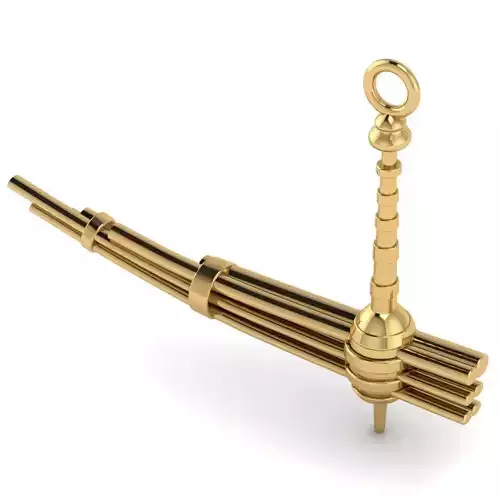 musical instrument Pendant 3D print model