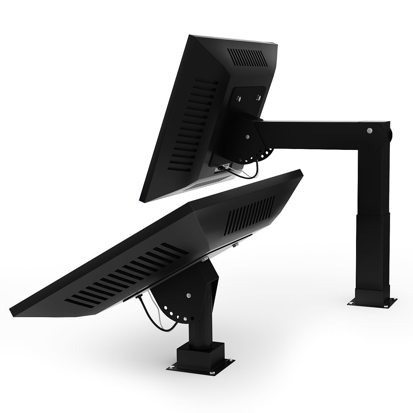 Supermarket equipment 3D model_2