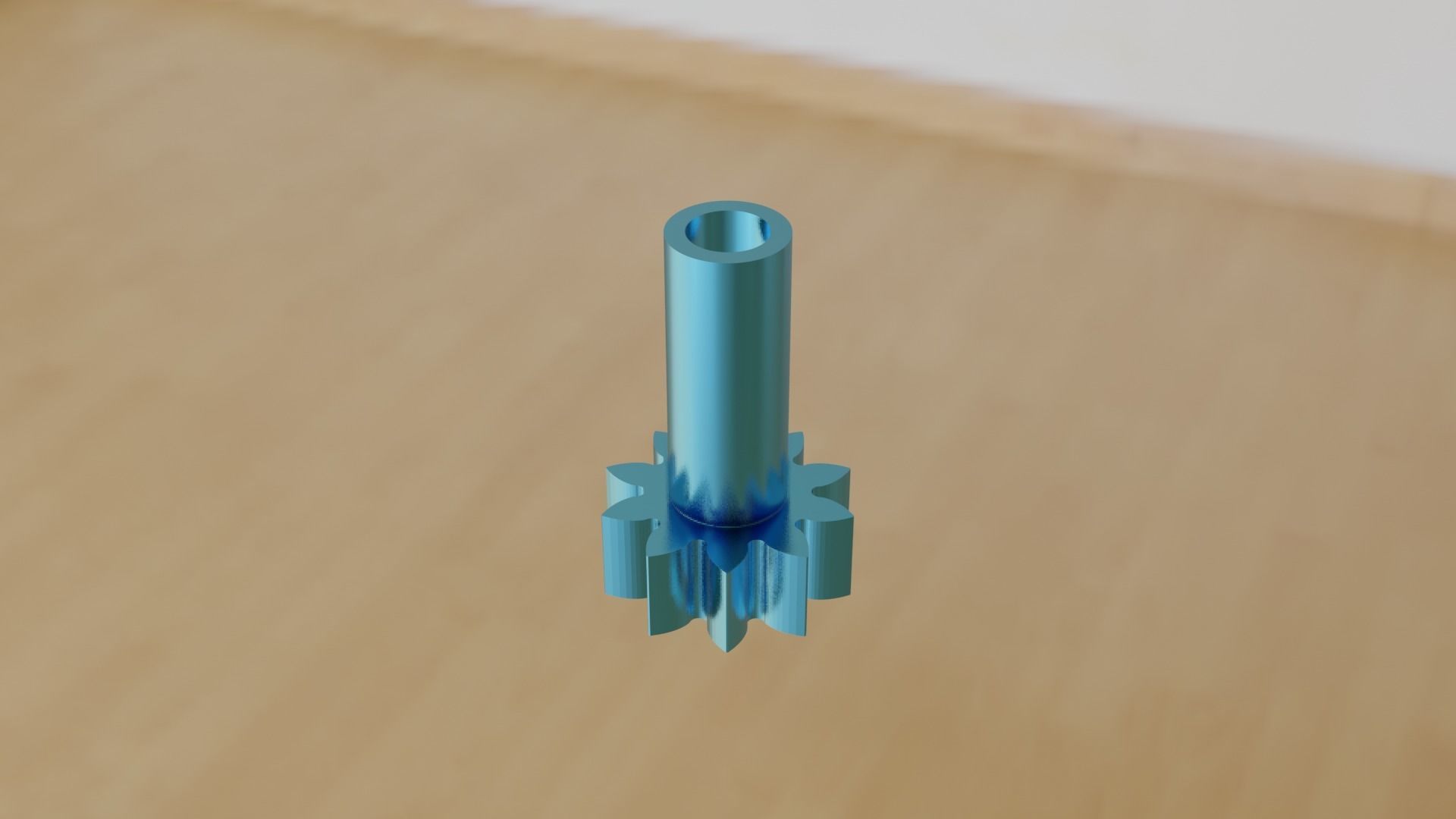 Gear train with coaxial input and output shafts Free 3D model_2