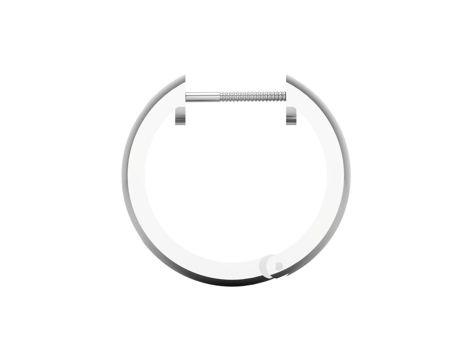 Earrings-2395 two diamond hoop earrings gold 3D print model_4