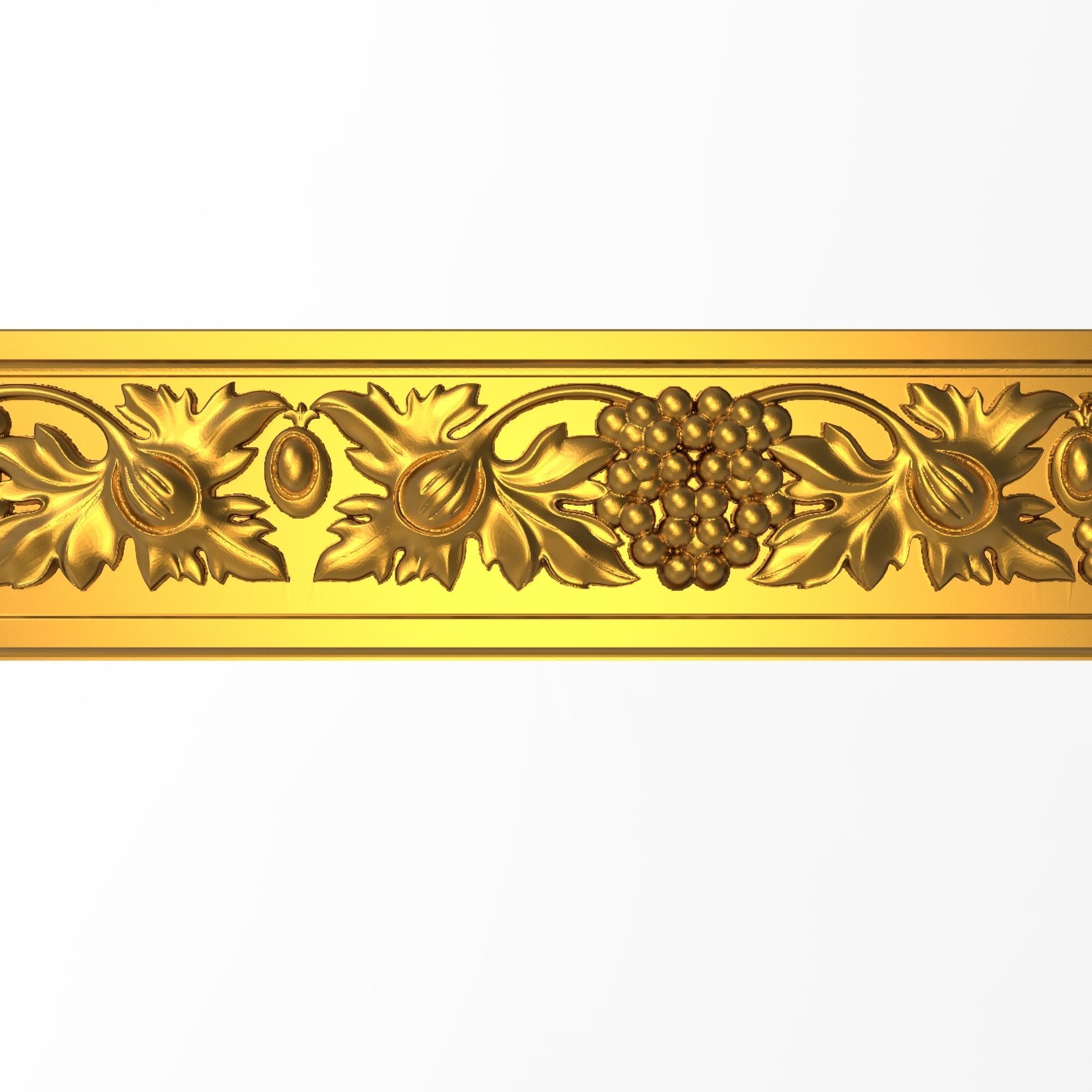Carved Picture Frame 3D model_2