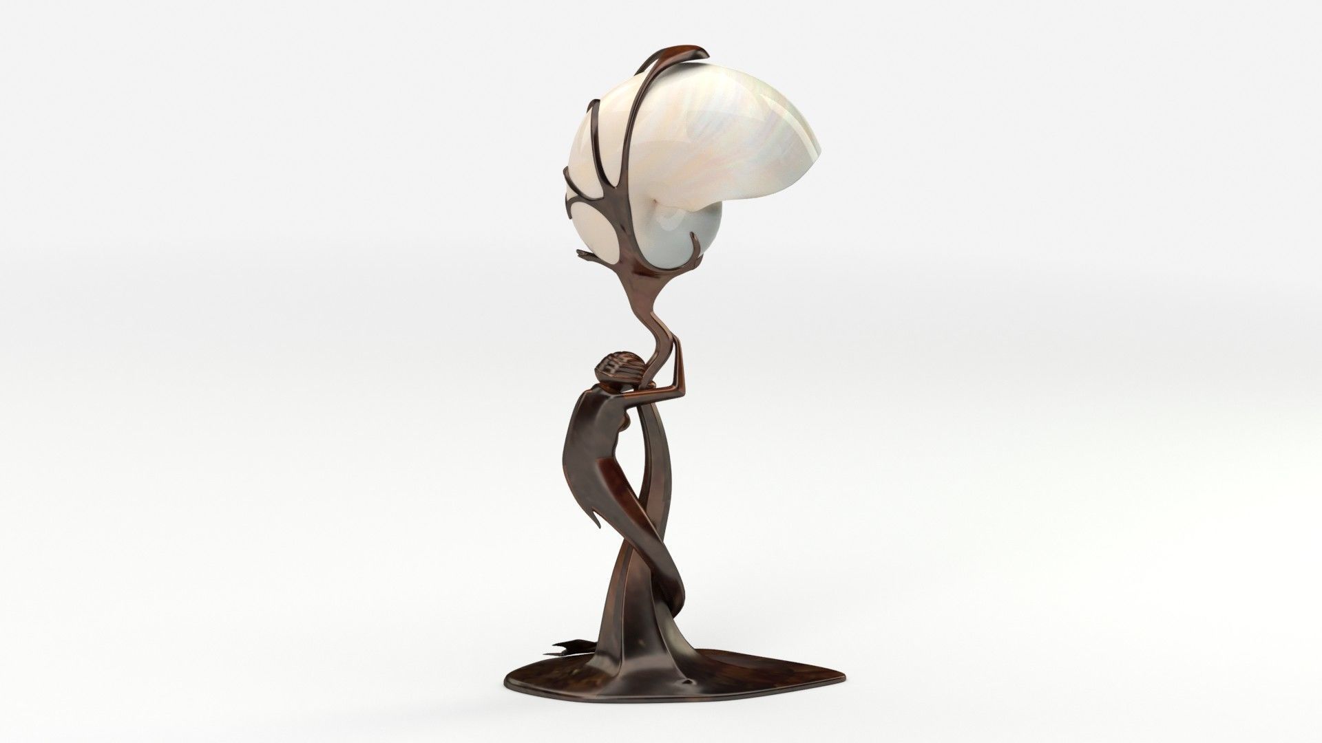 Lamp 144 Antique 3D model_6