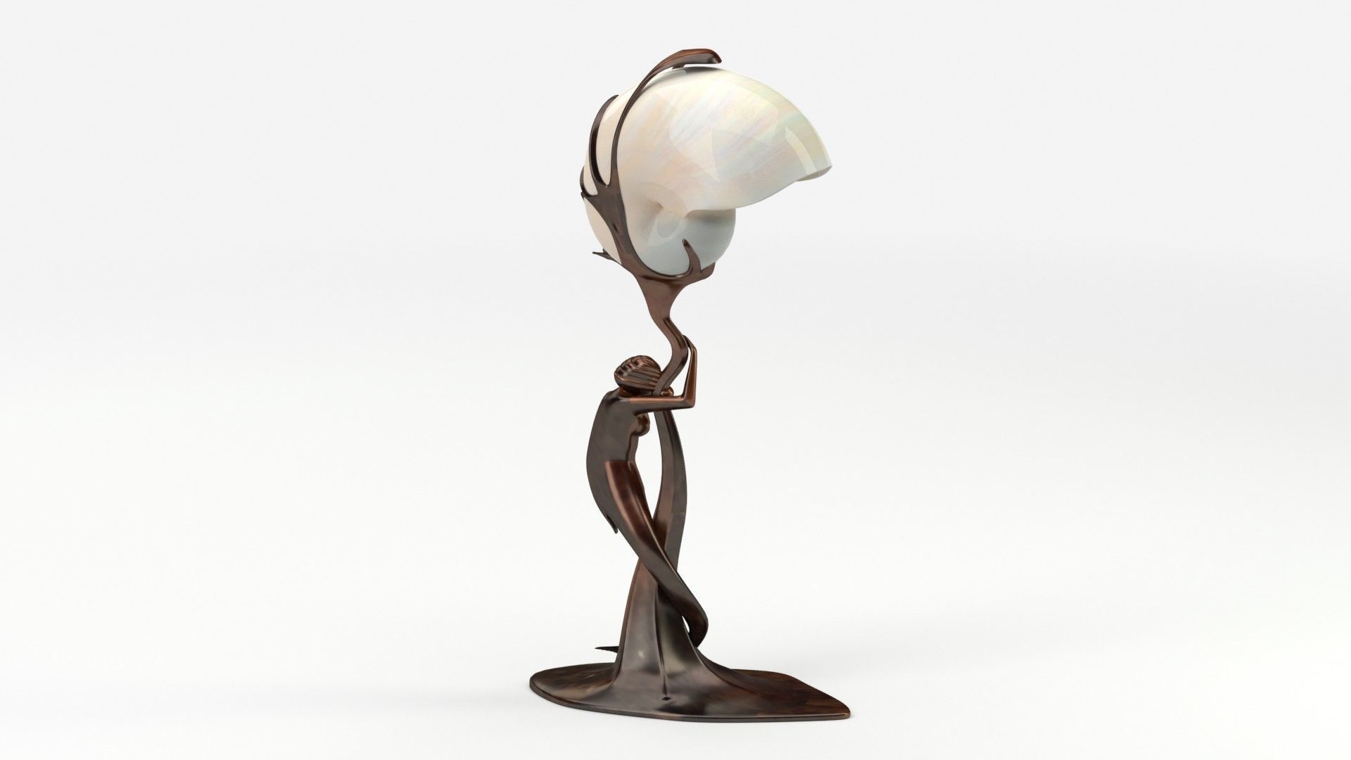 Lamp 144 Antique 3D model_5