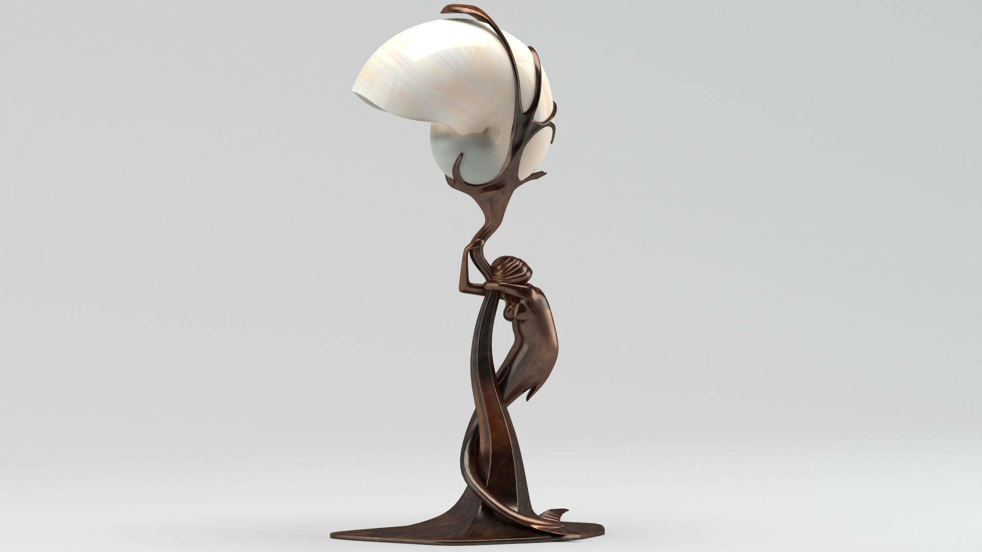 Lamp 144 Antique 3D model_4