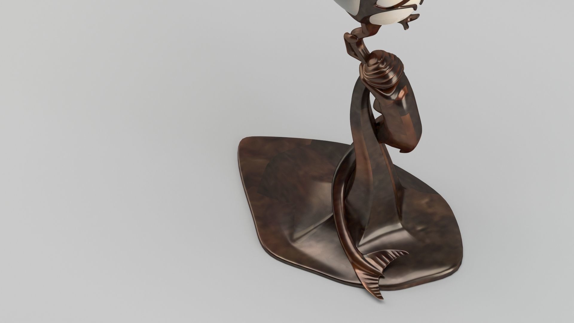 Lamp 144 Antique 3D model_3