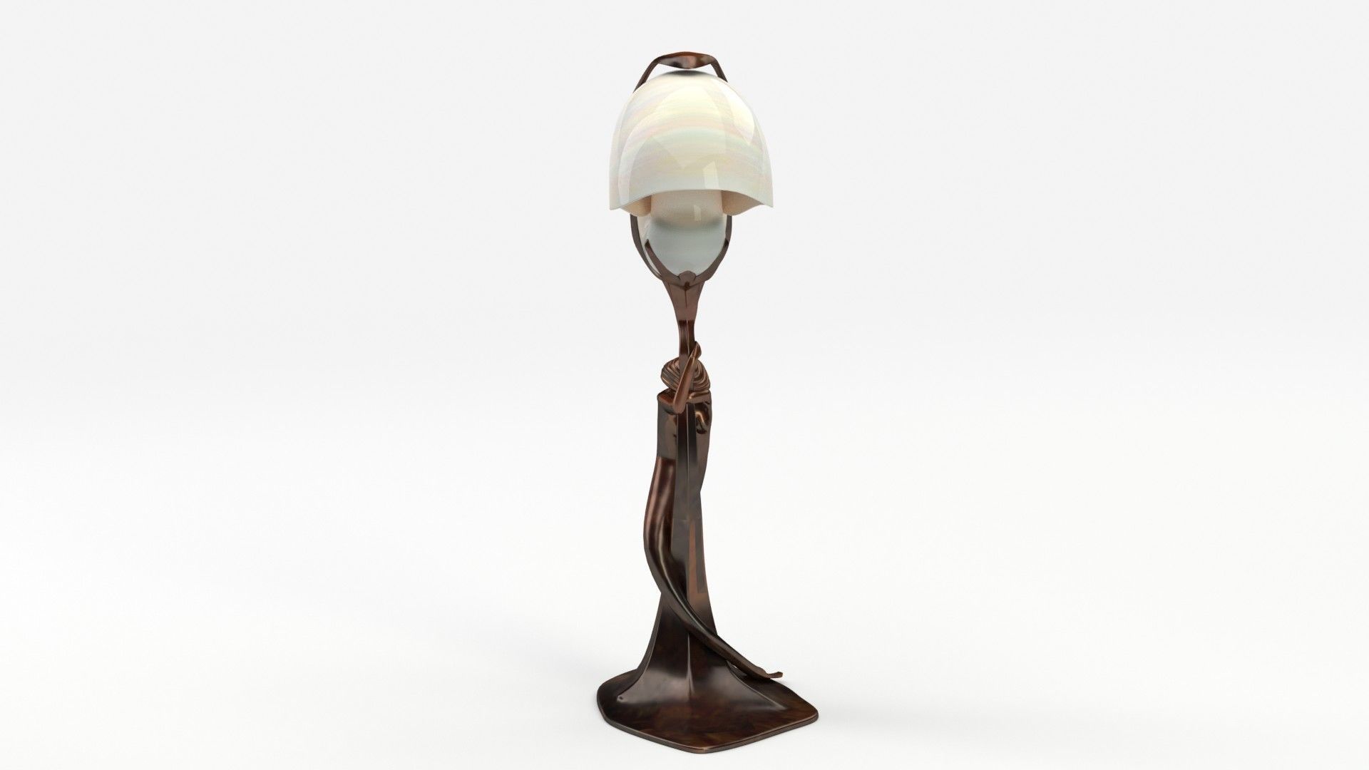 Lamp 144 Antique 3D model_15