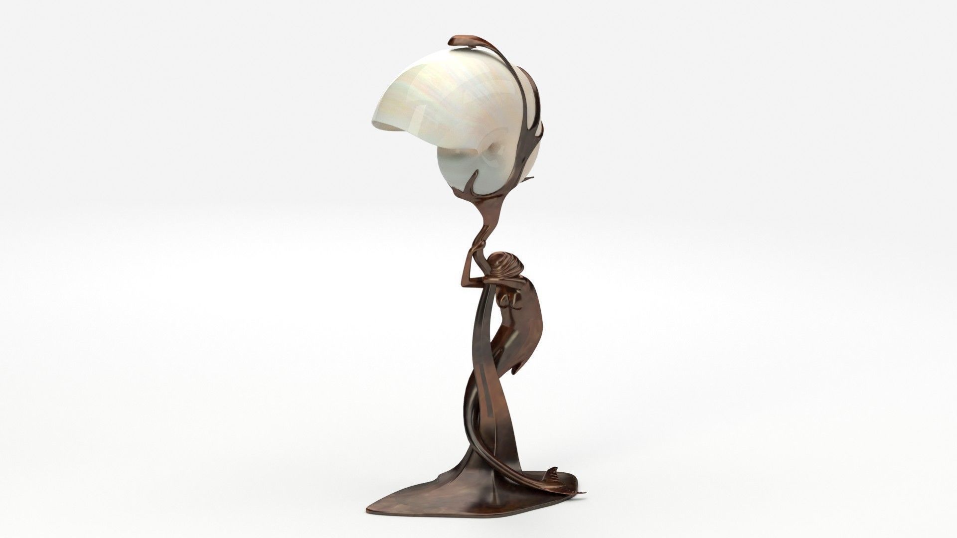 Lamp 144 Antique 3D model_13