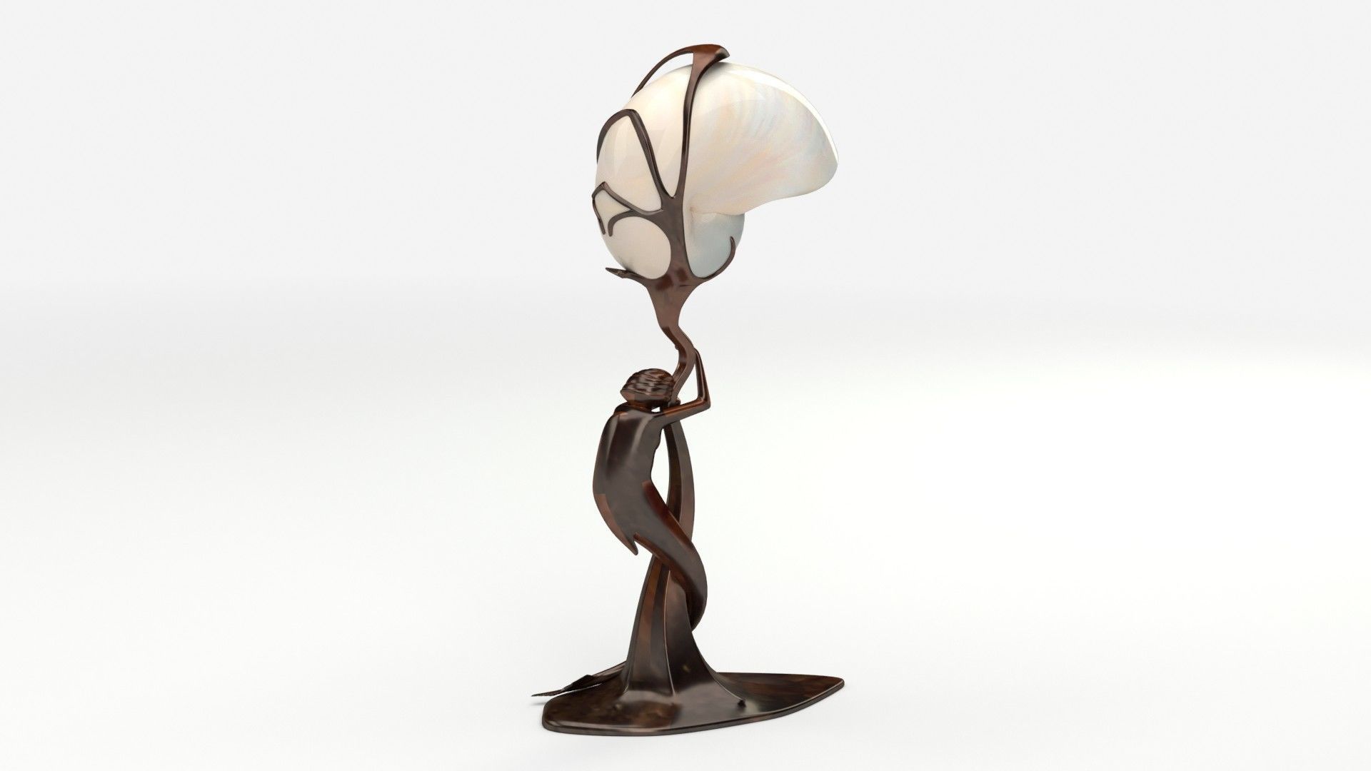 Lamp 144 Antique 3D model_7