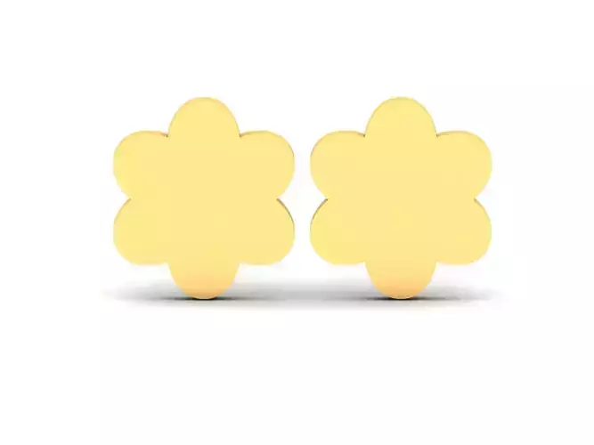 Earrings-294 gold stud earrings
