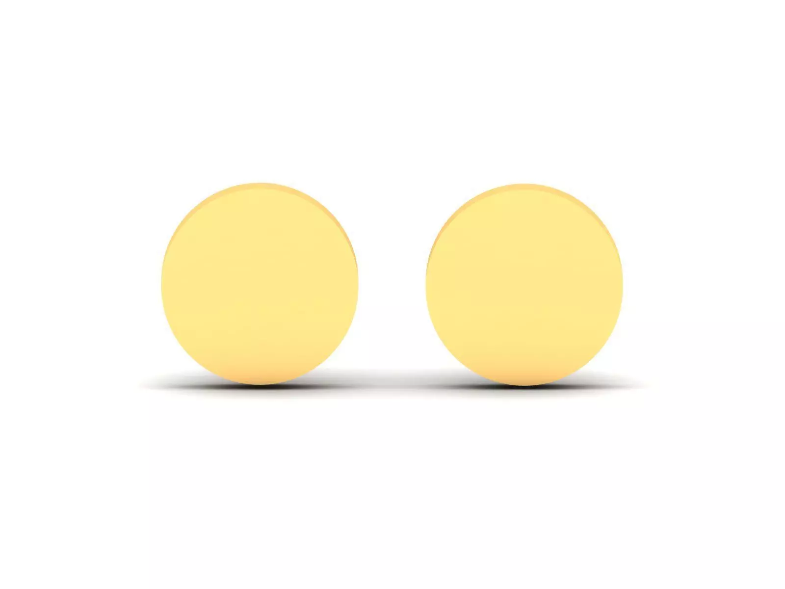 Earrings-288 letter t gold 3D print model_0