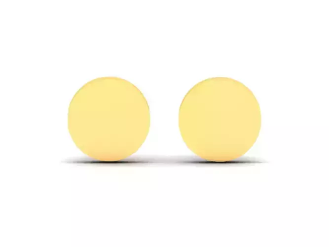 Earrings-288 letter t gold