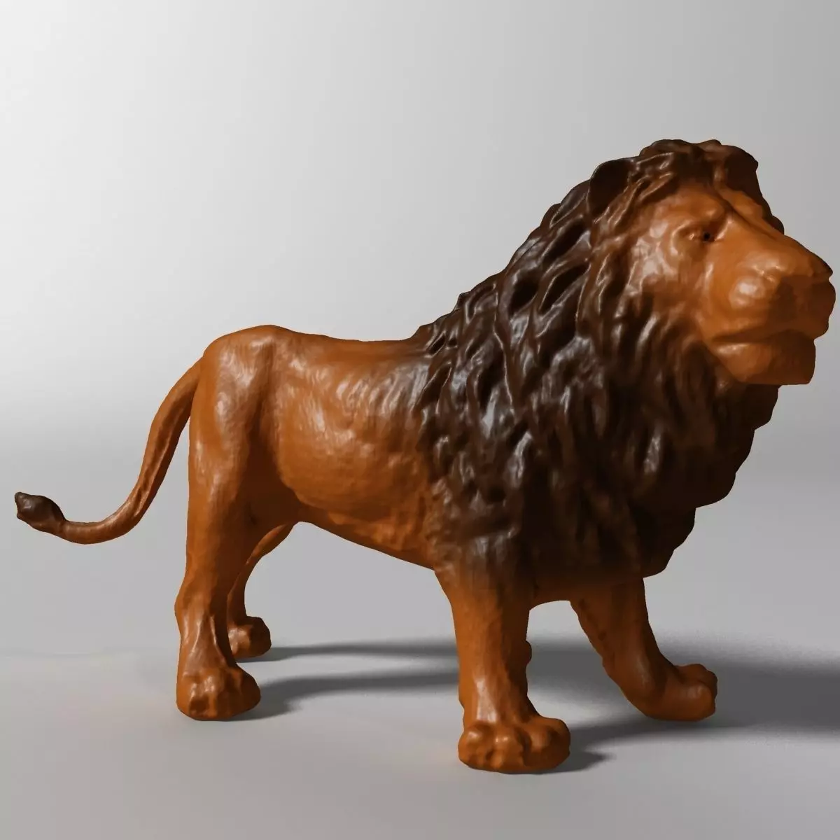 Lion 3D 3D model_0