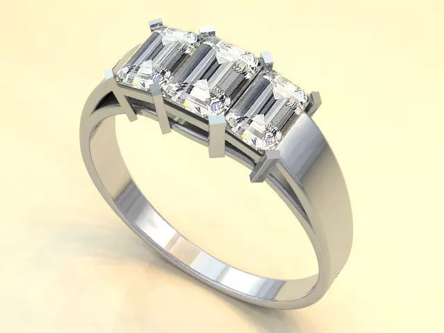sliver ring for tha man or women Free 3D model_0