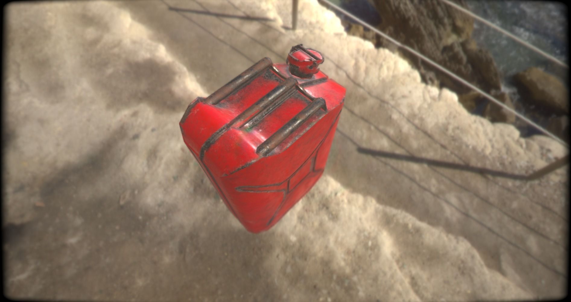 Jerry can Low-poly 3D model_2