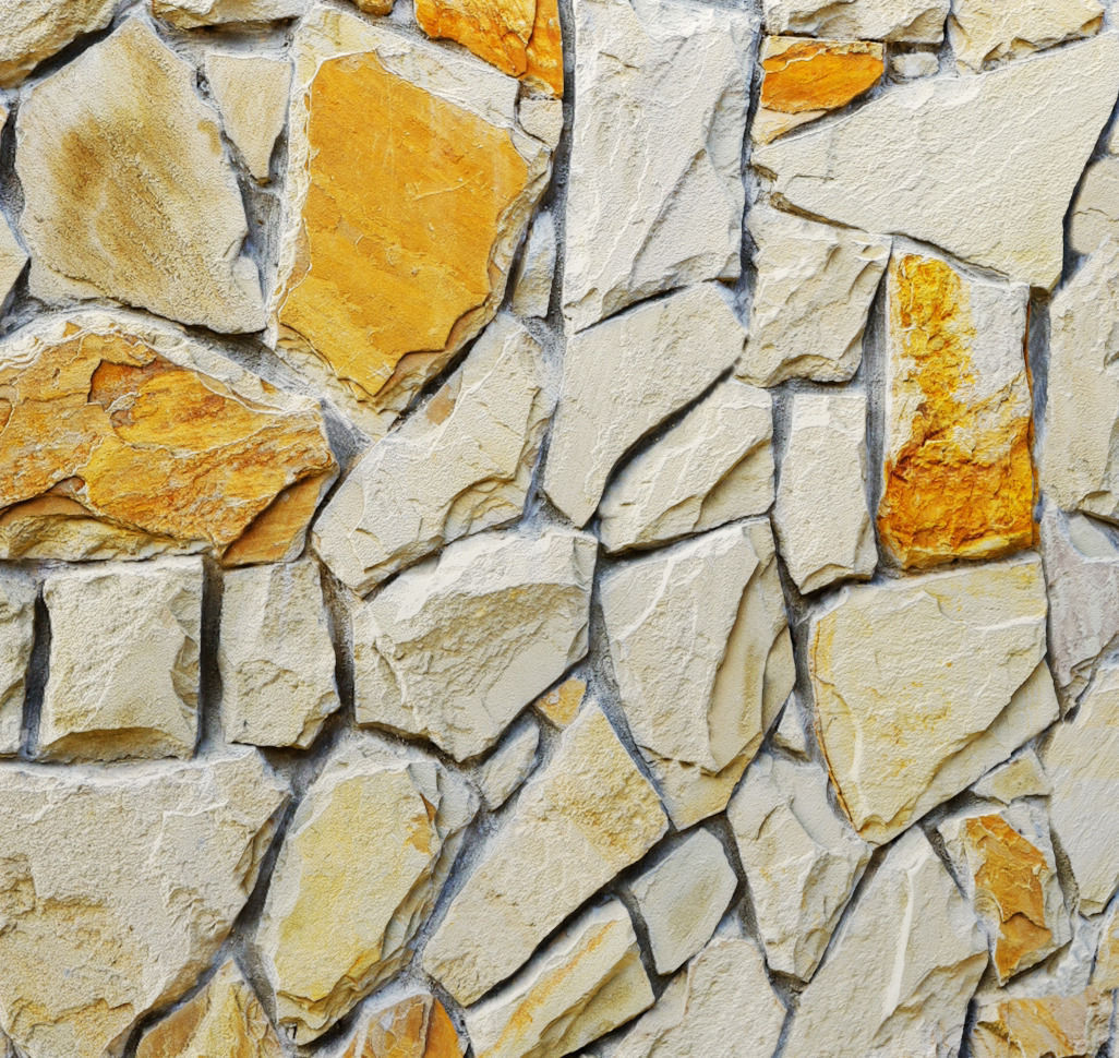 stone wall  3D model_1